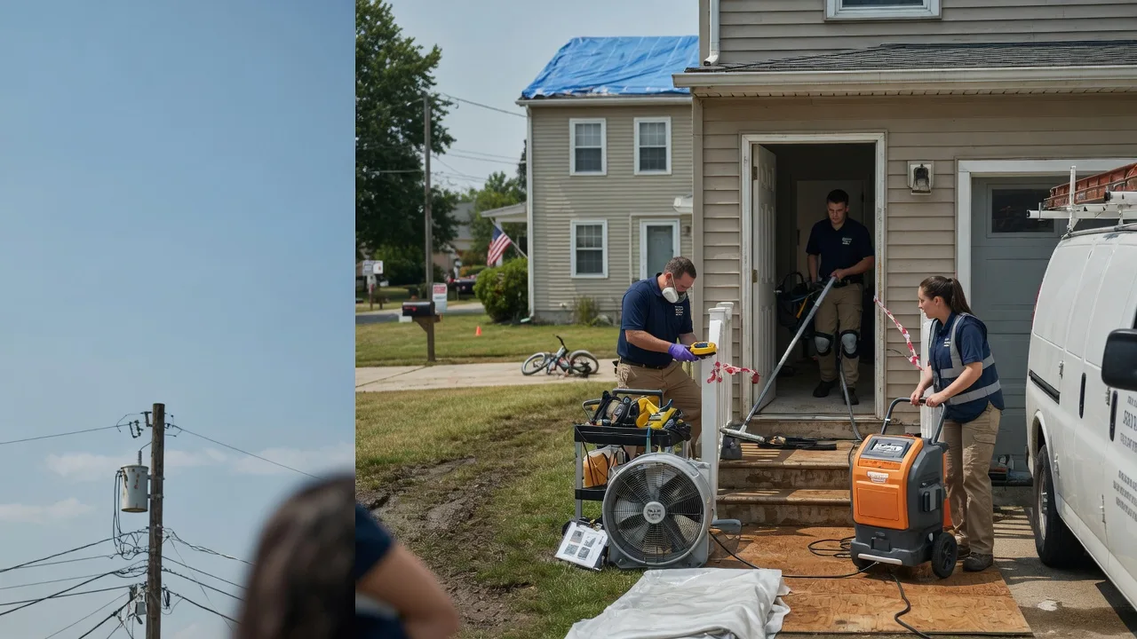 Water Damage Repair in Glen Elder, KS near me